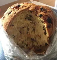 Panetone con pasas