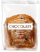 Mini panettone de chocolate