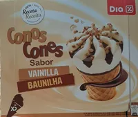 Conos vainilla