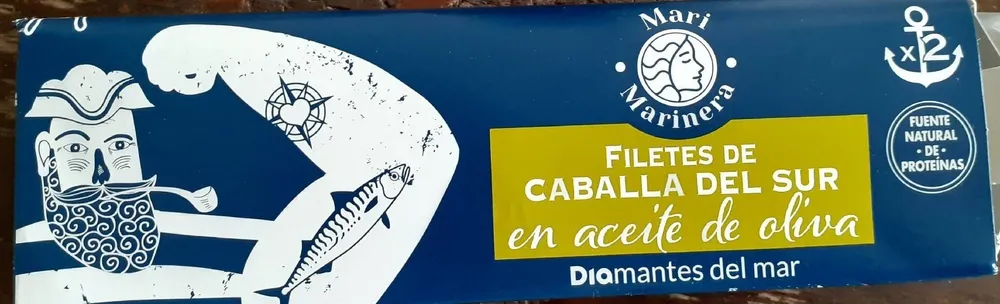 Caballa del sur en aceite de oliva