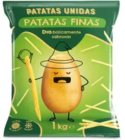 Patatas finas prefritas