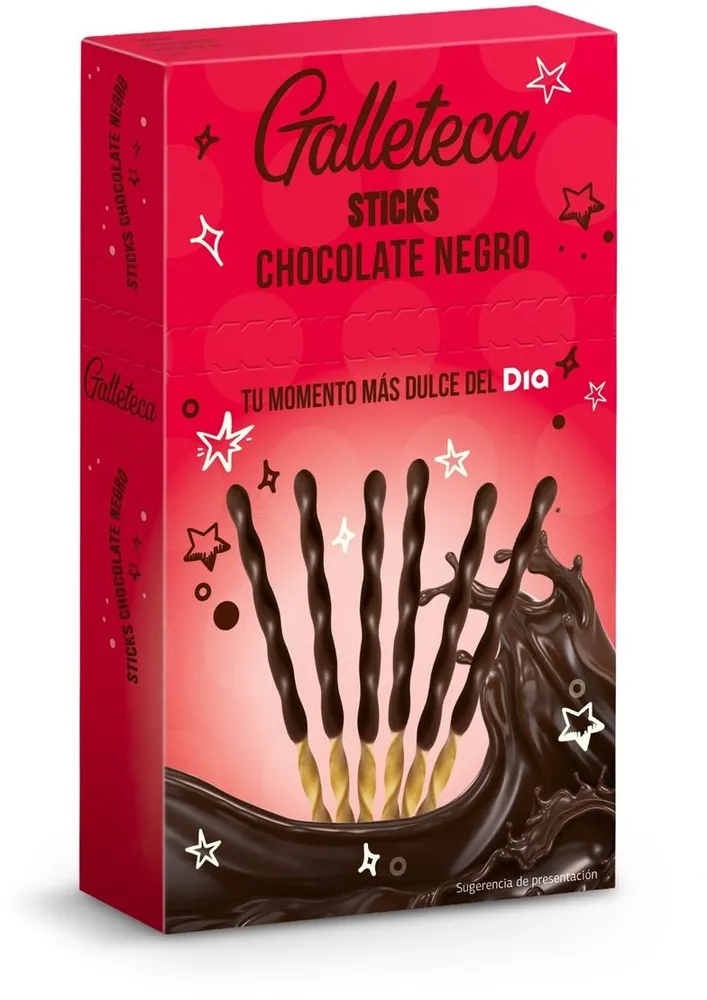 Sticks chocolate negro