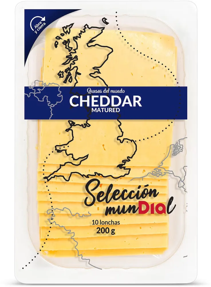 Queso cheddar