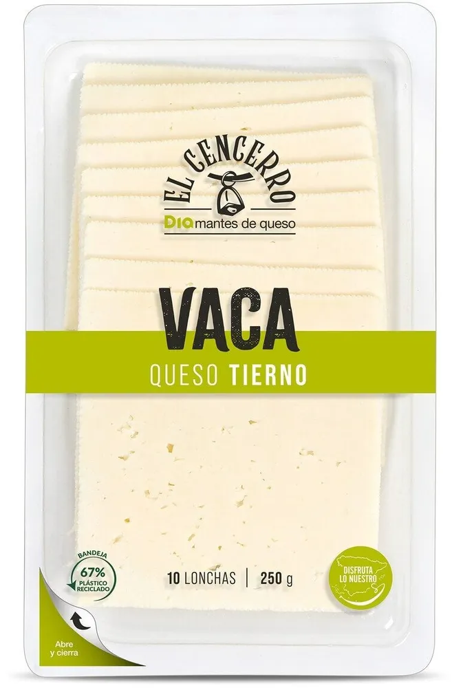Queso de vaca tierno