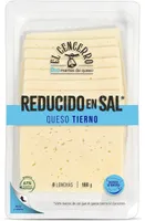 Queso tierno reducido en sal