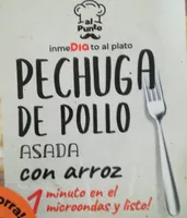 Pechuga de pollo con arroz