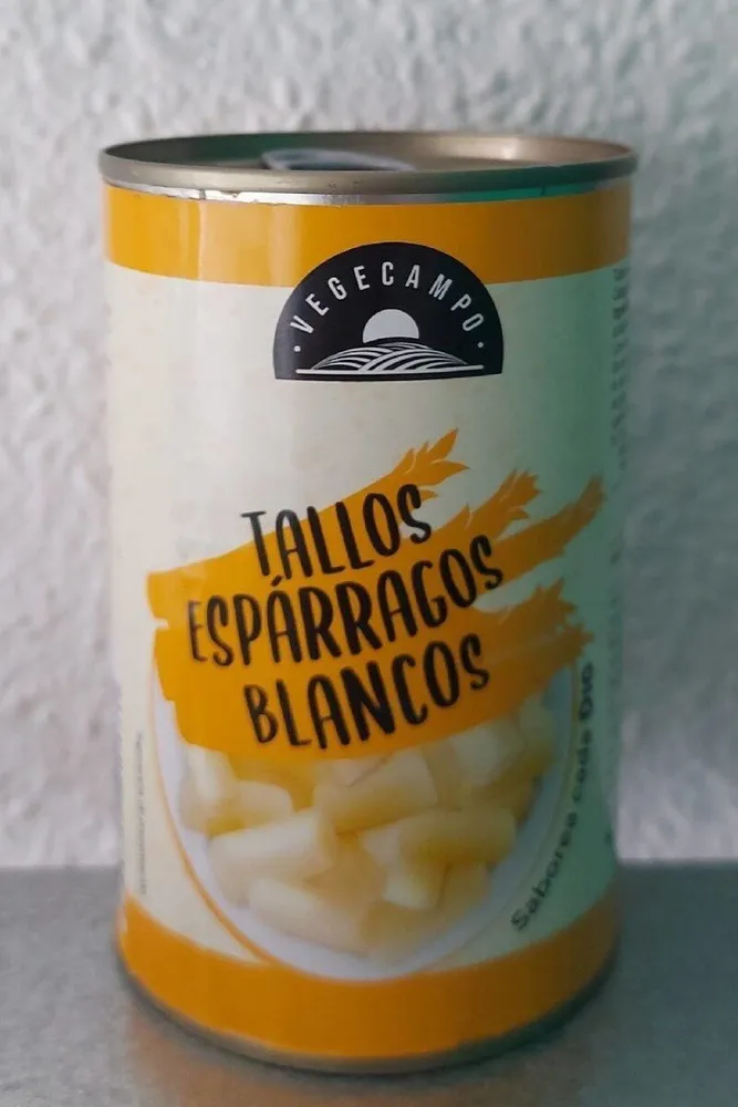 Tallos espárragos blancos