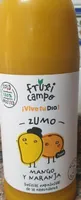 Fruto campo mango y naranja