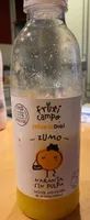 Zumo naranja sin pulpa