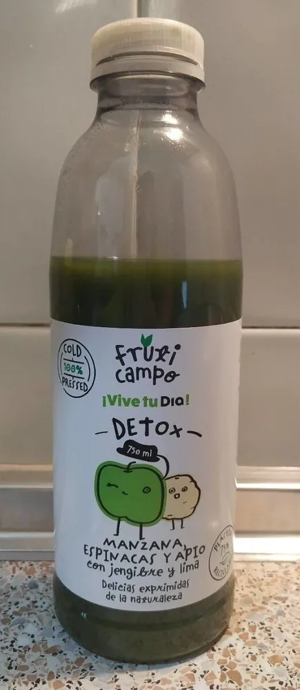 Fruti Campo Detox de manzana, espinacas y apio