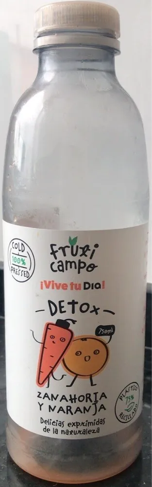 Zumo Fruti Campo Detox Zanahoria y Naranja