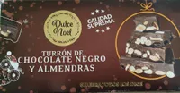 Turrón de chocolate negro y almendras