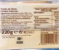 Turron de jijona artesano