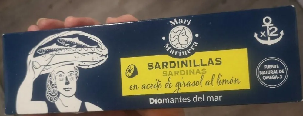 Sardinillas en aceite de girasol al limon
