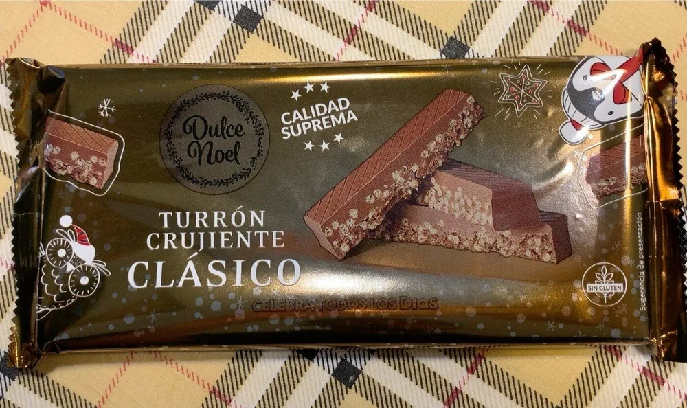 Turrón crujiente clásico