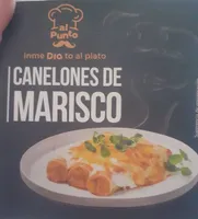 Canelones de marisco