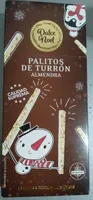 Palitos de turrón de almendra