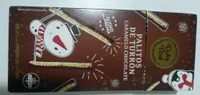 Palitos de turrón caramelo chocolate