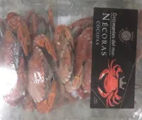 Diamantes del mar Necoras cocidas