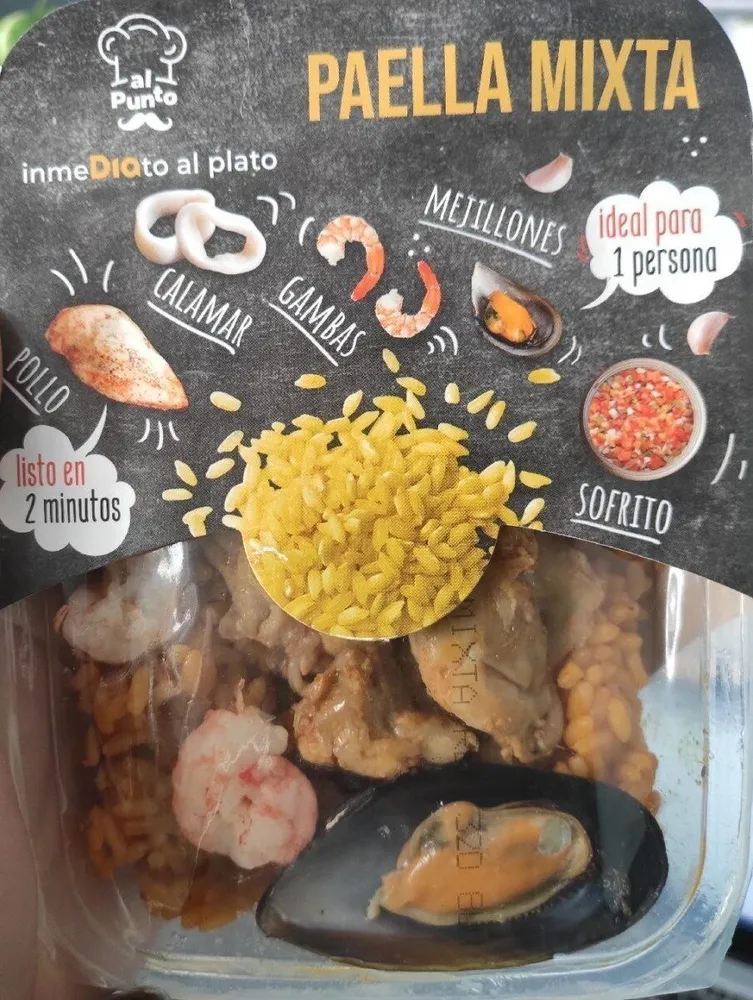 Paella mixta