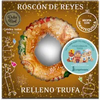 Roscon de reyes relleno trufa