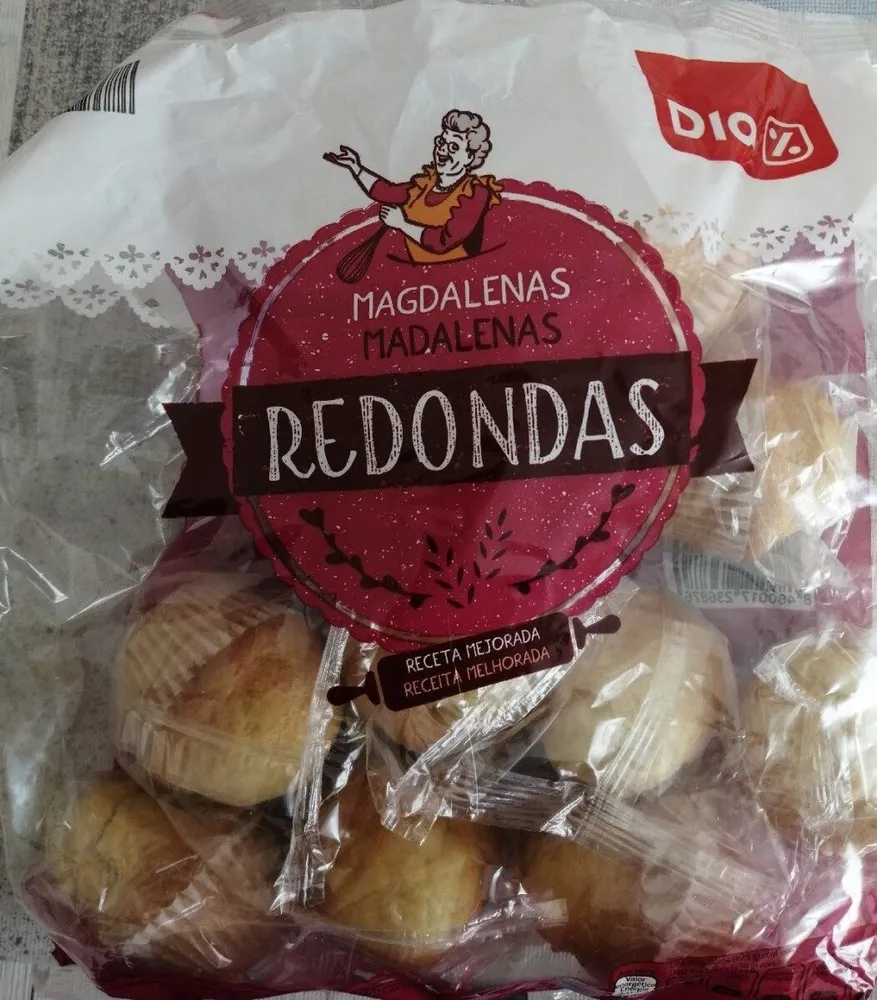 Magdalenas redondas