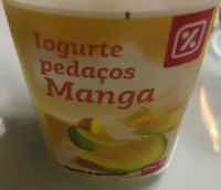 Iogurte pedaços manga