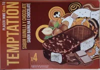 Sandwich vainilla y chocolate