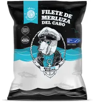 Filetes de merluza del cabo.