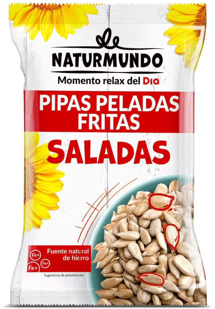 Naturmundo Pipas peladas fritas saladas