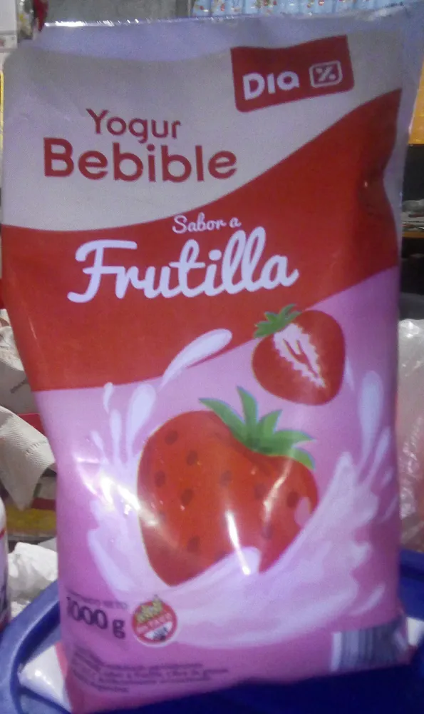 Yogur Bebible sabor Frutilla