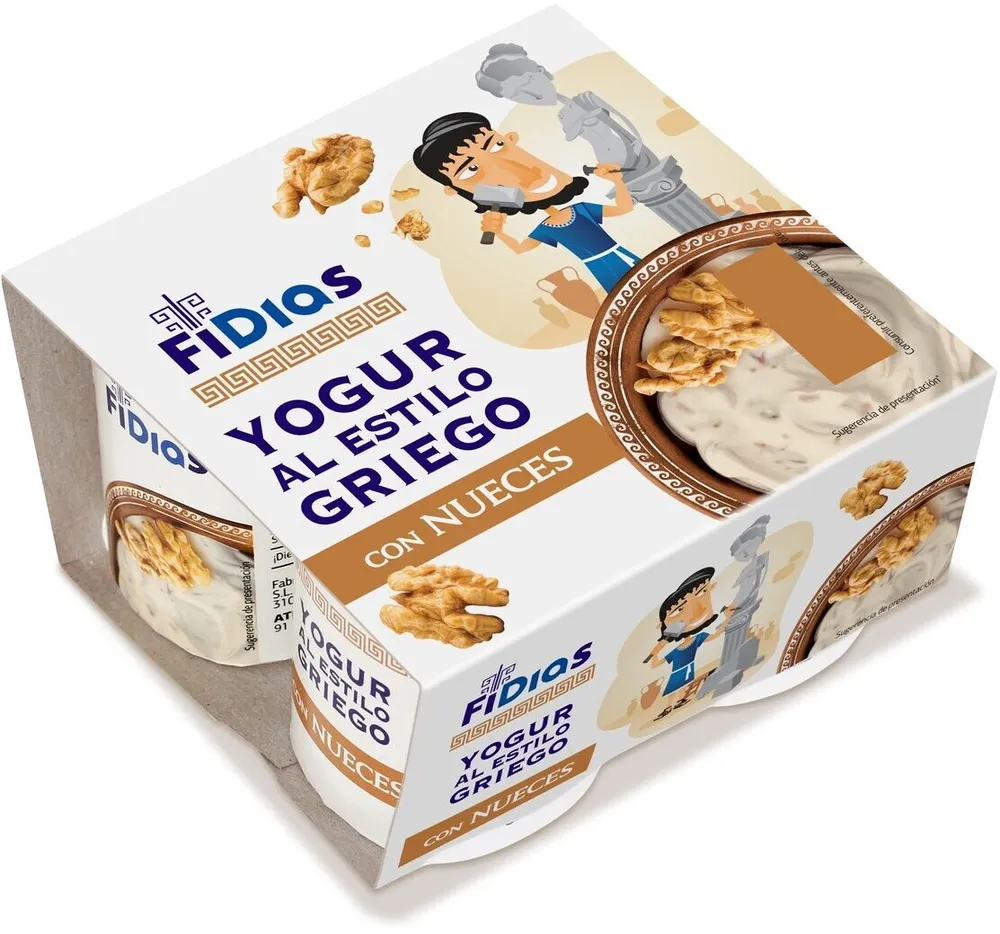 Yogur griego con Nueces