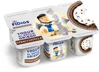 Yogur griego stracciatella