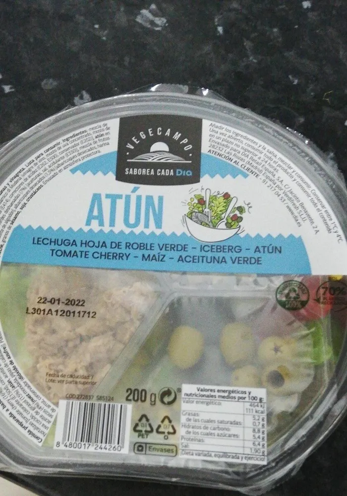 Ensalada de Atún Dia