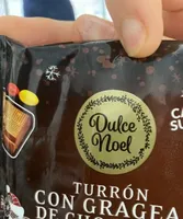 Turrón con grajeas