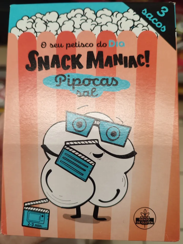 Milho para pipoca com sal para microondas