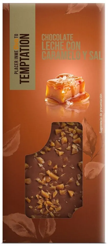 Chocolate LECHE CON CARAMELO Y SAL