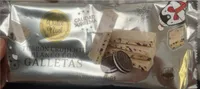 Turrón crujiente blanco con galletas