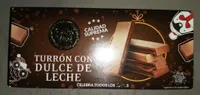 Turrón con dulce de leche