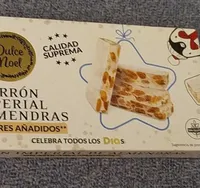 Turrón imperial de almendras sin azúcares añadidos