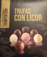 Trufas con licor
