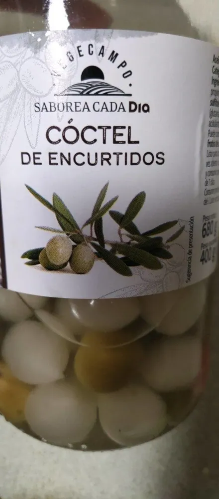 Cóctel de encurtidos