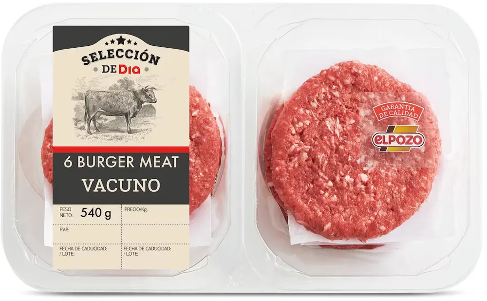 Burger vacuno