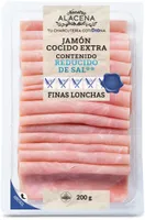 Jamón cocido extra bajo en sal