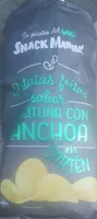 Patatas fritas sabor aceituna con anchoa