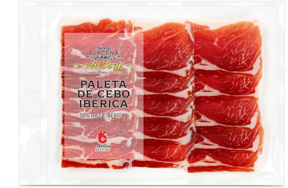 Paleta de cebo ibérica