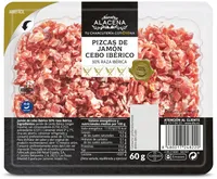 Pizcas de jamón de cebo ibérico 50 %