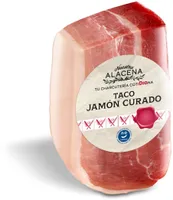 Jamón curado en taco