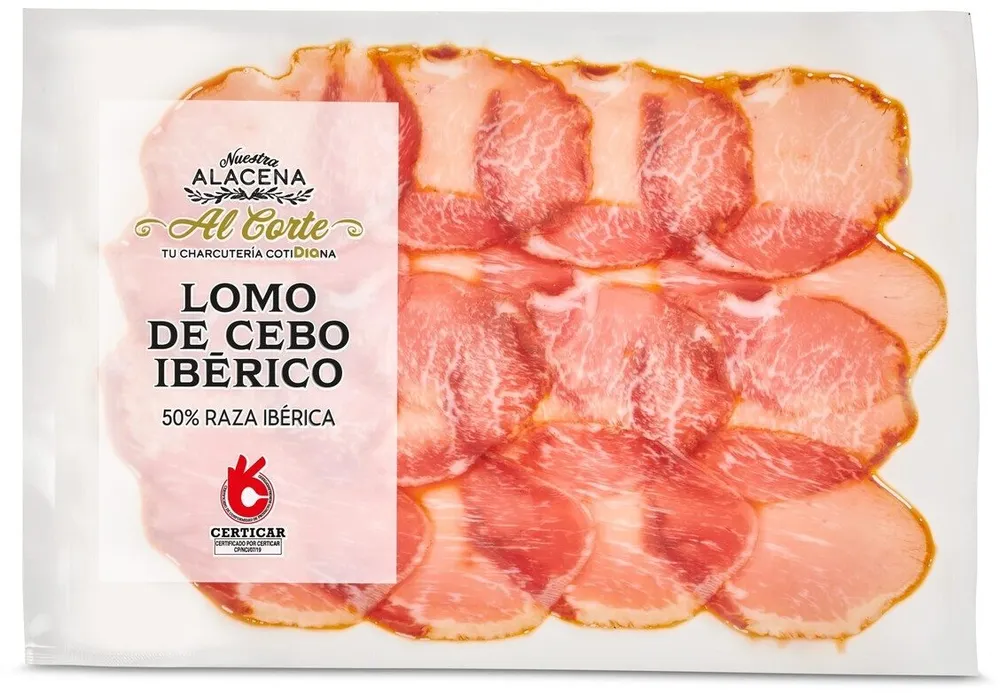 Lomo de cebo ibérico