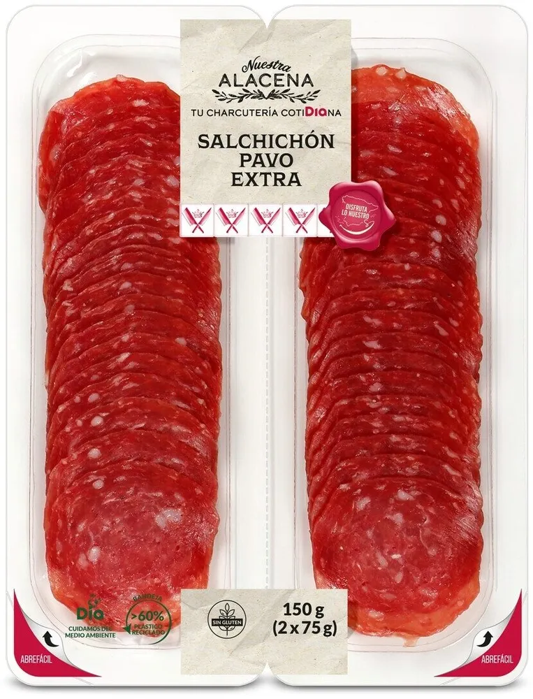 Salchichón pavo extra